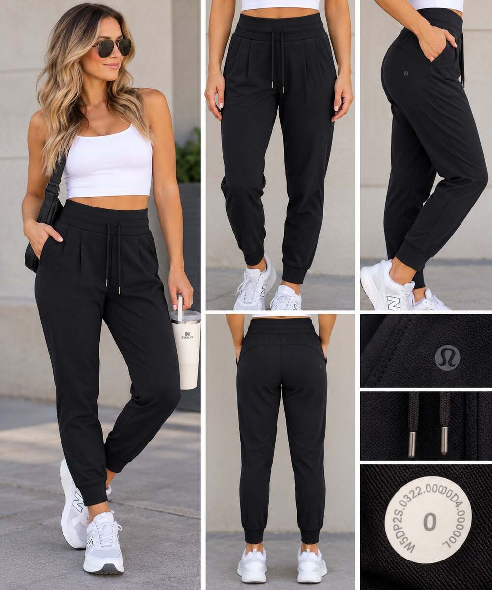 Lululemon Ready to Rulu High-Rise Jogger Black Size 0